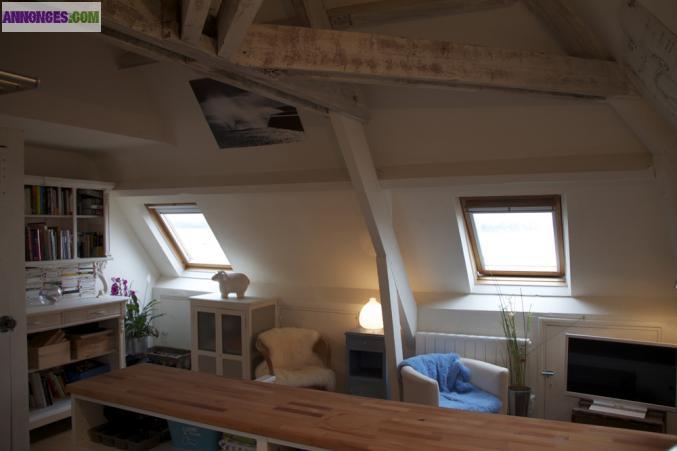 Vue mer au cœur de la vieille citée Malouine