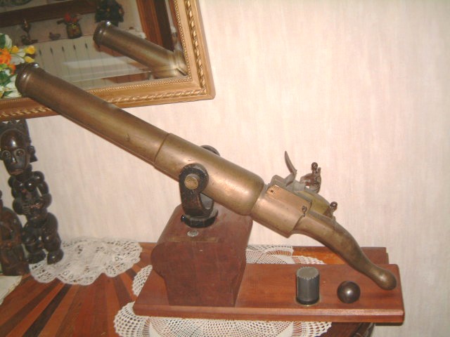Canons en bronze ou fer.