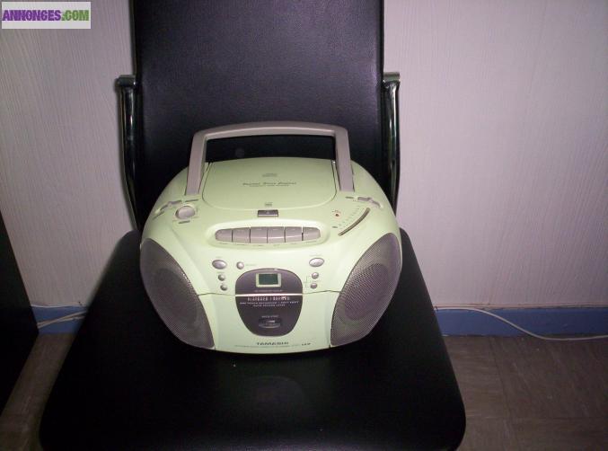 Radio cd cassette de marque tamashi