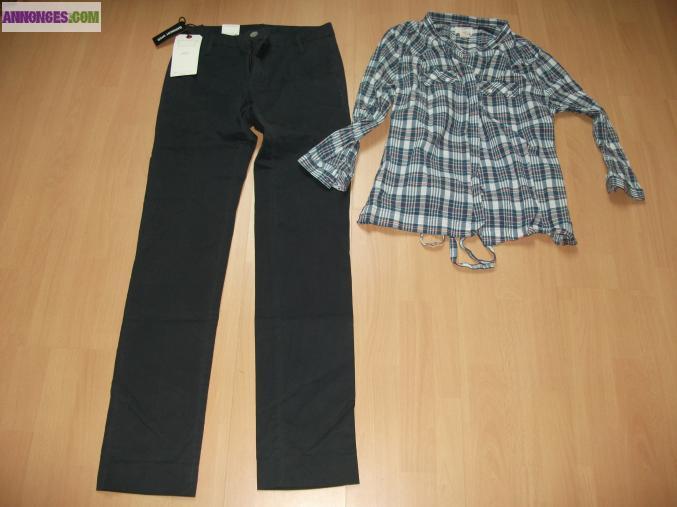Pantalon et chemise levis