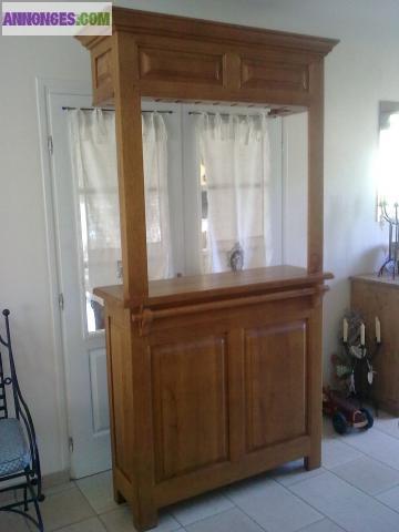 BAR DROIT EN CHENE MASSIF