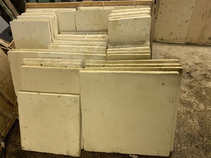 Surplus de dalles de jardin