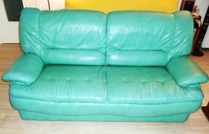 Canapé Vert - 2 places - 194cm