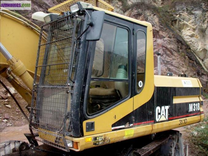 Pelle Pneus CAT M318