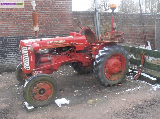 Tracteur MC Cormick