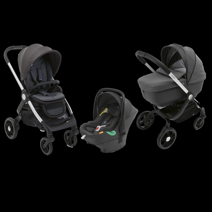 Trio Alysia Anthracite de Chicco