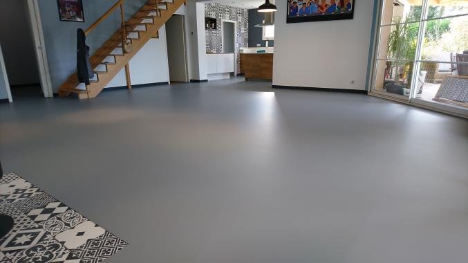 Sol résine pour particuliers et industriels 