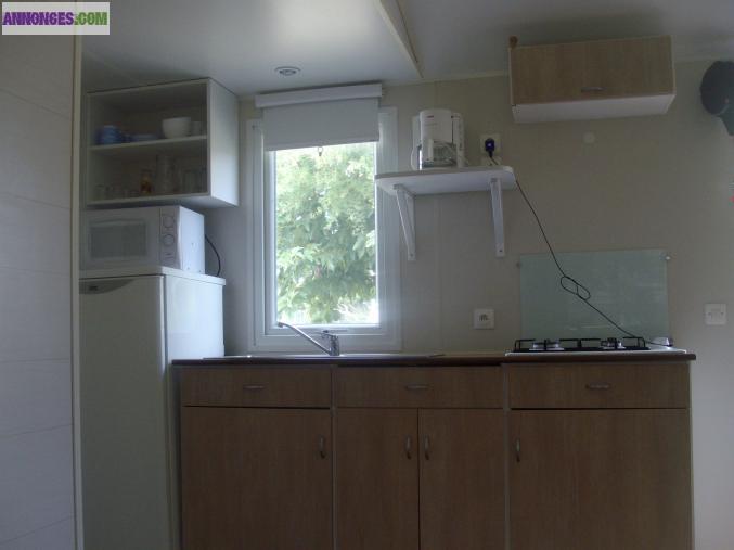 Mobilhome en bord de mer Marseillan Sète