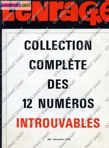 L'enragé - Collection Complete Des 12 Numéros Introuvables - Mai-Novembre 1968