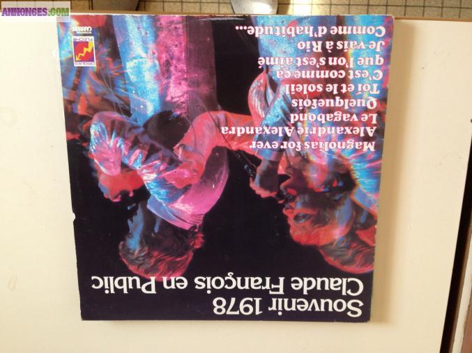 DISQUES CLAUDE FRANCOIS