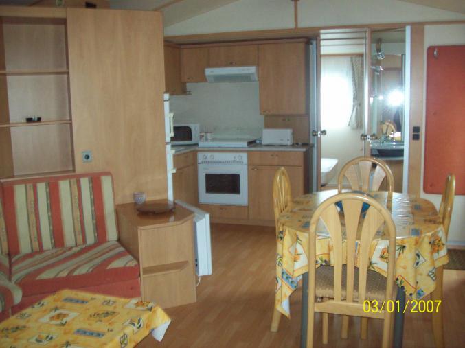 MOBILHOME GRAND CONFORT 40 m² LAVE LINGE ET LAVE  VAISSELLE