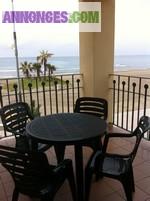 Appartement bord de plage