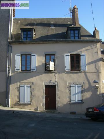 Maison ville avec jardin