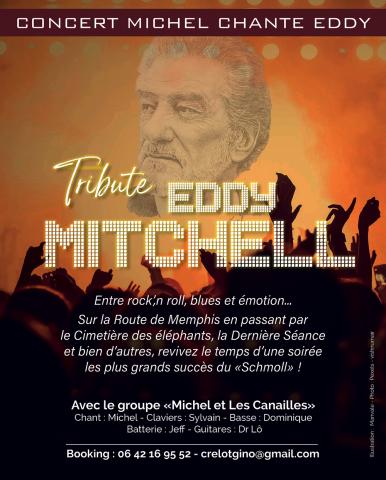Michel chante Eddy tribute 