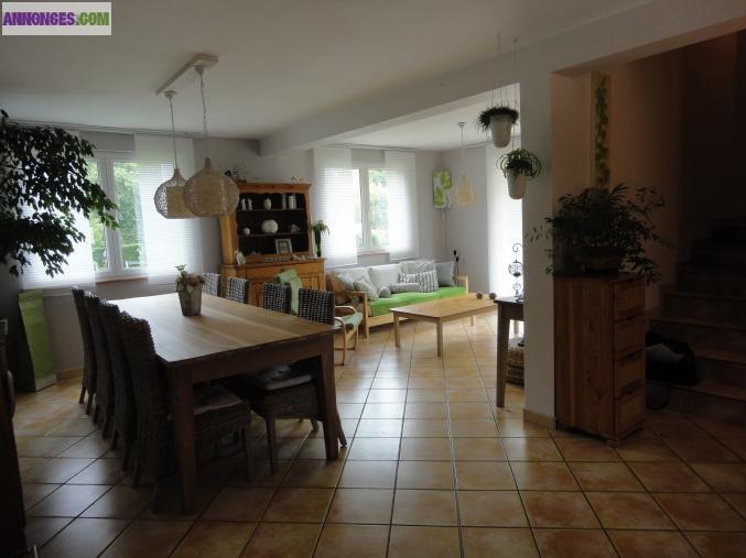 Maison hors lotissement,120m2,5pieces,5ares