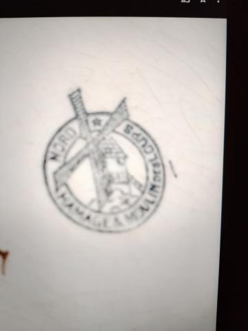 Broc et cuvette en céramique de 