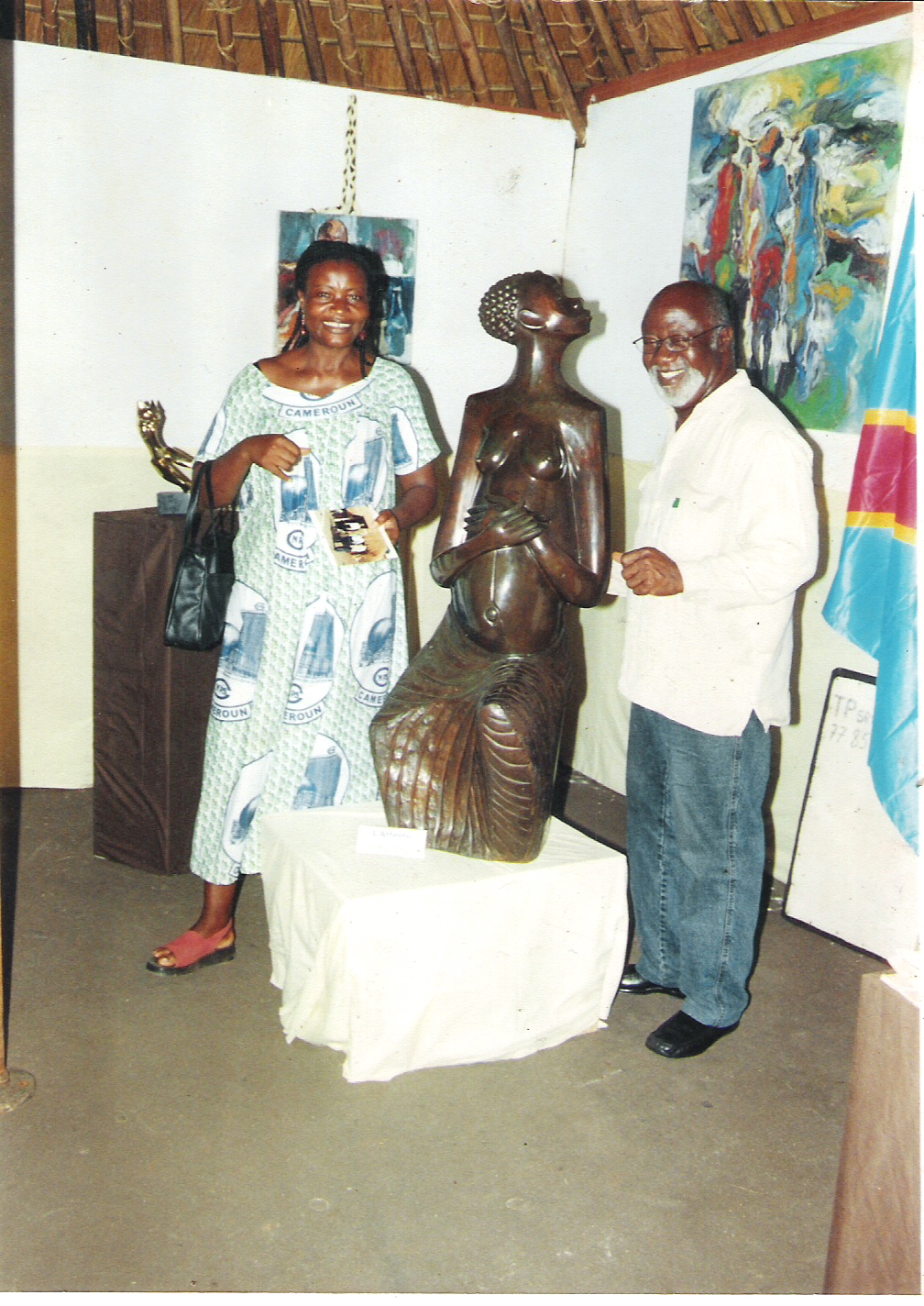 Je vends ma collection d'objets d'arts africain faite en bronze patiné