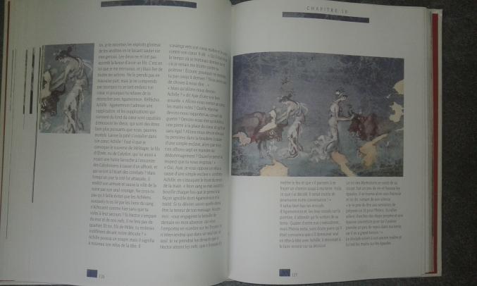 GRAND LIVRE « L'ILIADE » Adapté et illustré - 5 euros 