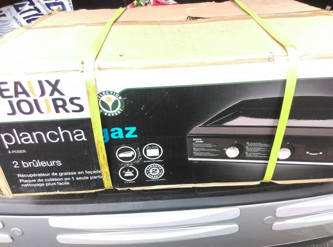 Plancha  gaz