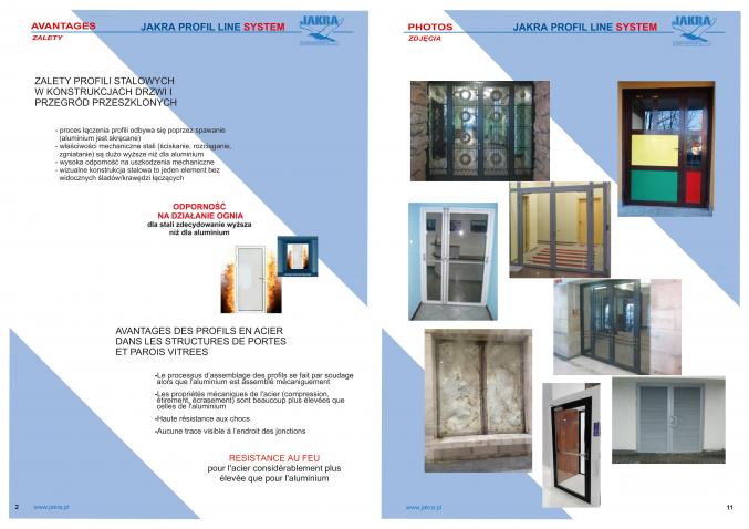 Menuiserie acier (portes)