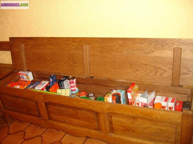 BANC COFFRE PLUS TABLE