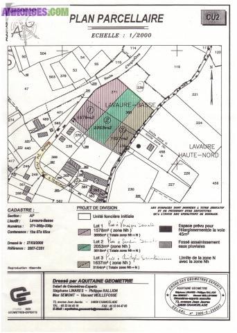 TERRAIN A CHANCELADE