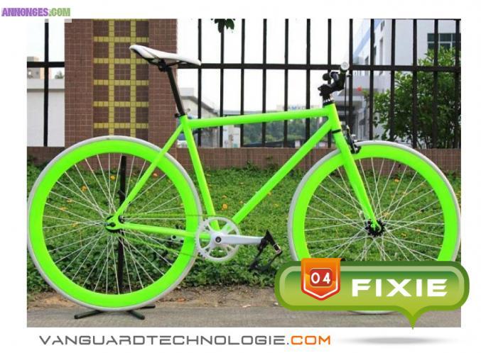 FIXIE le Vélo fluorescent à pignon fixe(Neuf)