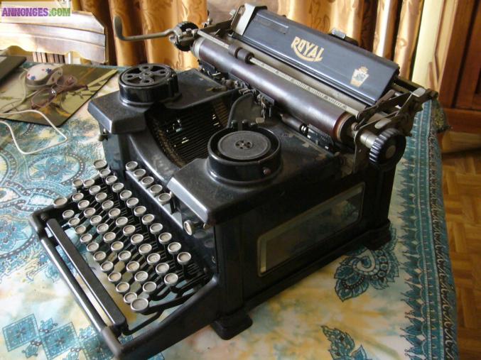 Machine à écrire royal