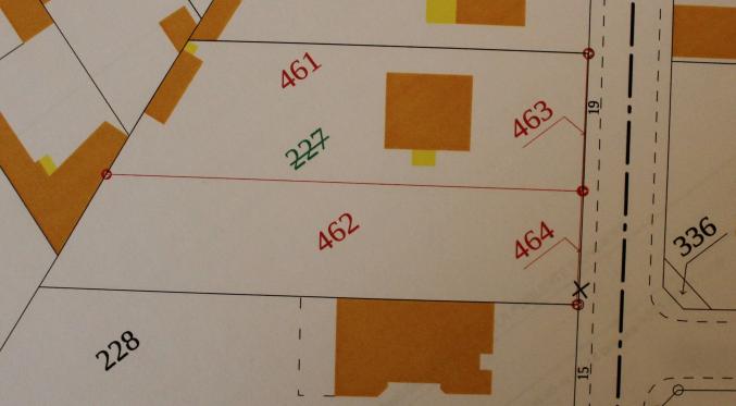 Terrain ,plat, CU, 535m², dans quartier très calme pavillonnaire.