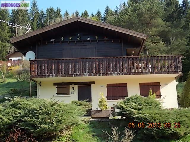 LE COQUET CHALET CUNY DANS SON ECRIN DE VERDURE SUR LES HAUTS DE XONRUPT