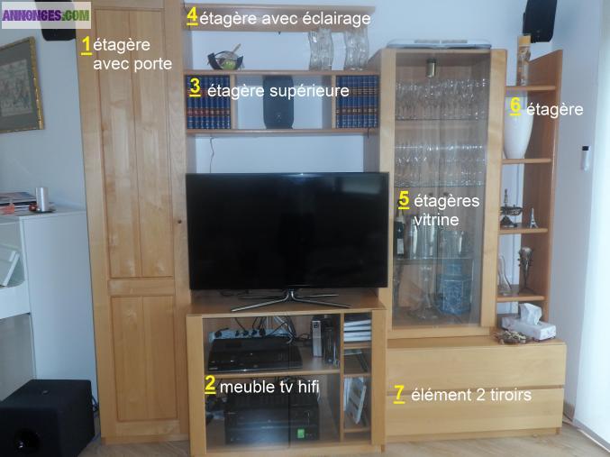 Meubles séjour Aulne massif