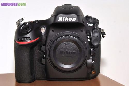 Nikon Noir D800 36.3 MP  