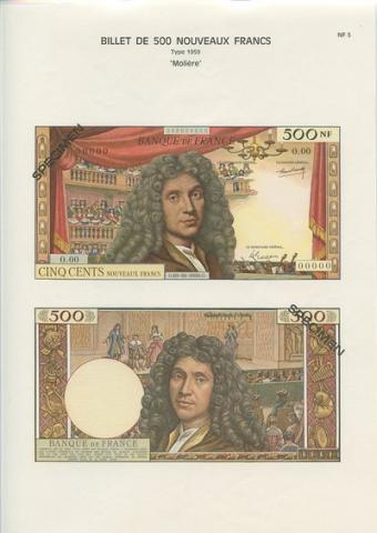 BILLETS  FRANCAIS COLLECTION