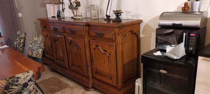 SALLE A MANGER EN CHENE MASSIF