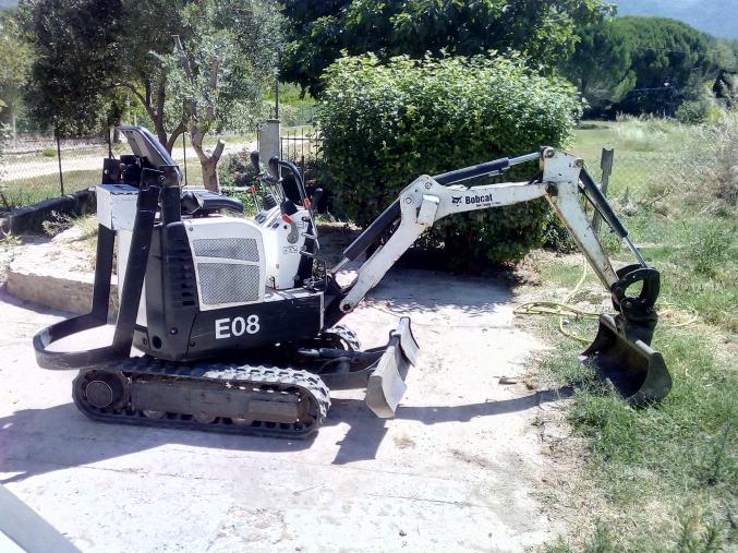 Mini pelle 1t pour terrassement