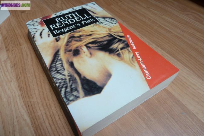 Roman de ruth Rendell" Regent's Park"