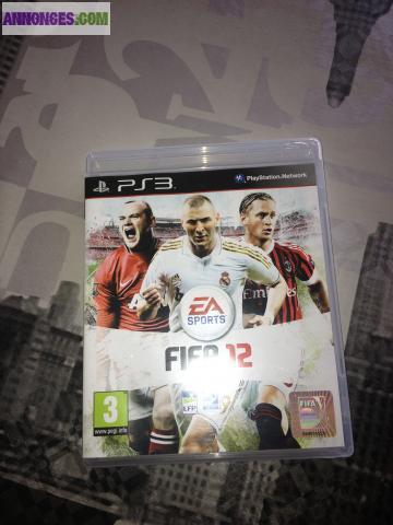 Jeux fifa 12 ps3