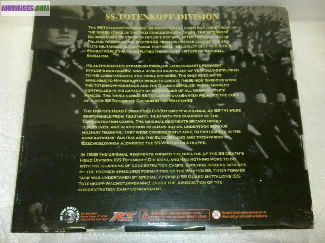 Totenkopf Division Unterscharführer Figurine Neuf