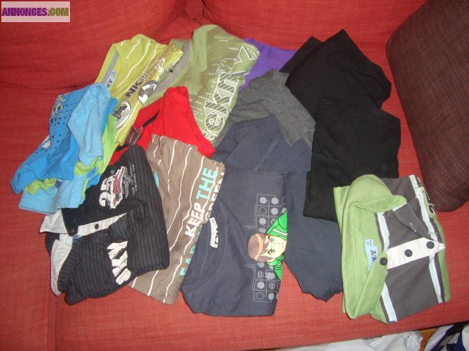 Lot de vetements