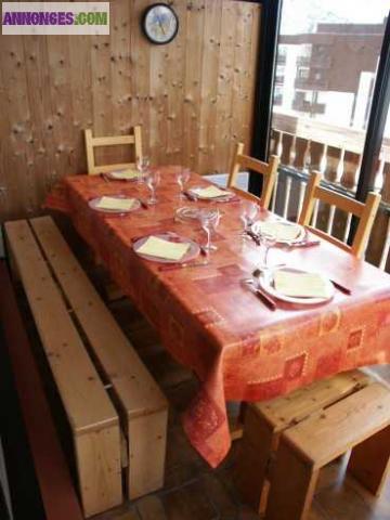 2 pièces 6 personnes à val thorens