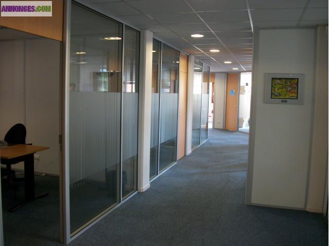 Bureaux indépendants en ZFU en location courte durée