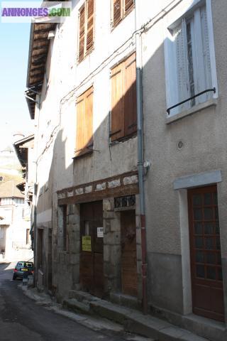 Maison auvergnate mitoyenne