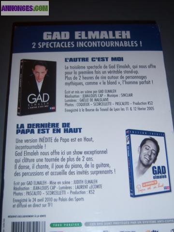 Coffret dvd GAD ELMALEH