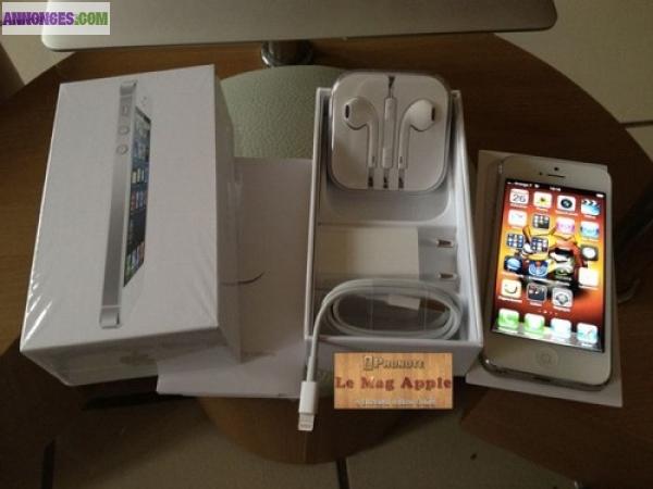Iphone 5 blanc 64go original tout neuf