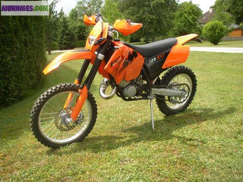 Superbe Enduro 125 KTM EXC