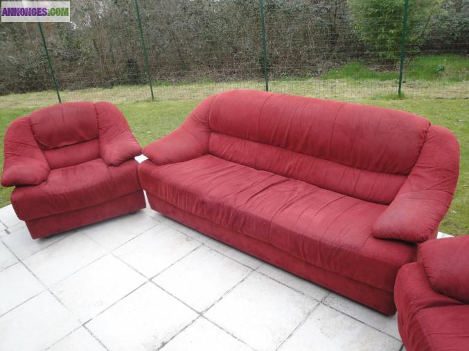 Canape 3pl + 1 fauteuil