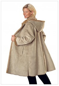 Manteau suedine neuf