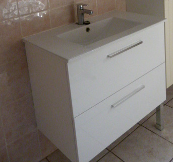 Meuble vasque + mitigeur