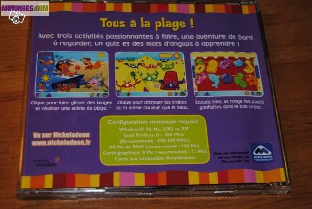 Dora - tous à la plage - Jeu PC