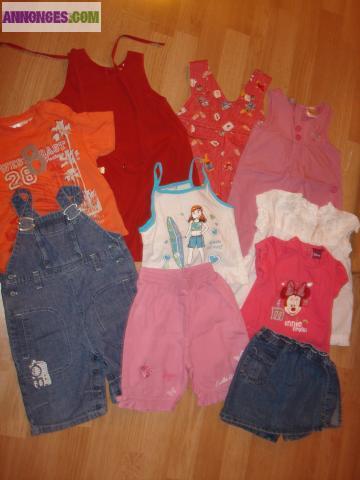 LOT FILLE 18 MOIS ETE